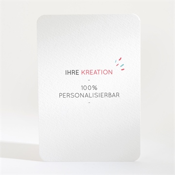 Geburtskarte blanco - 14,5x21cm (n24111) - Vue 2