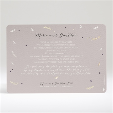 Einladung Hochzeitsjubiläum damals wie heute - vue 2