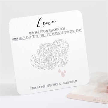 Dankeskarte Geburt ref. N30144