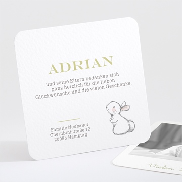 Dankeskarte Geburt ref. N30169