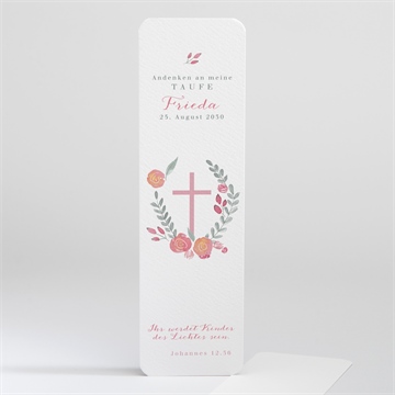 Andenken Taufe rosenkranz