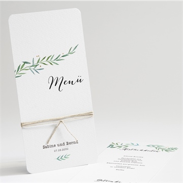 Menükarte Hochzeit ref. N22169