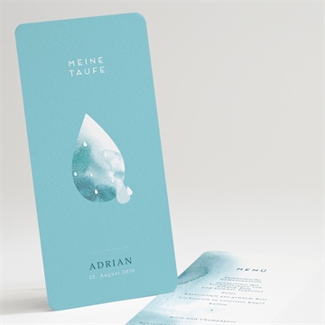 Menükarte Taufe ref. N22174
