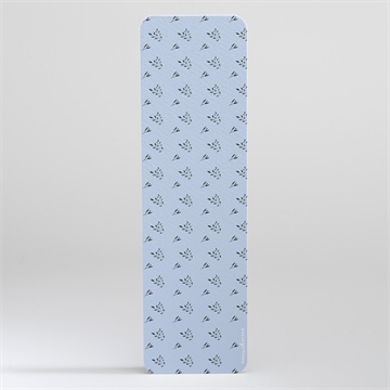 Andenken Taufe ring der natur blau - Vue 2