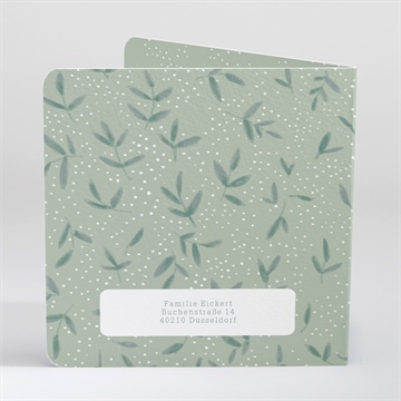 Einladung Taufe blätter im wind - vue 4