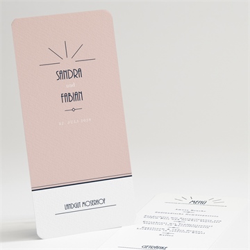 Menükarte Hochzeit ref. N22189