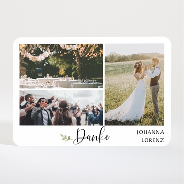 Dankeskarte Hochzeit Ref. N11028