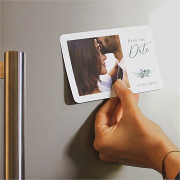 Save the Date Karte initialen - magnet - Vue 2
