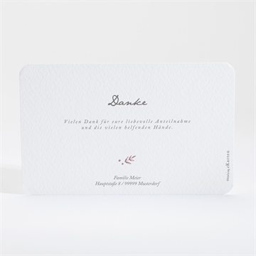 Trauerdanksagung ihr lächeln - vue 4