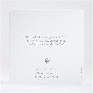 Trauerdanksagung sehnsucht - Vue 2