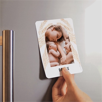 Dankeskarte Geburt schöne alkove - Vue 2