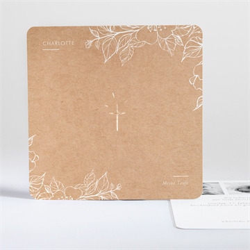 Einladung Taufe veredelung auf kraft