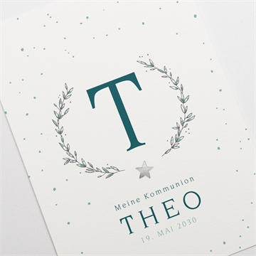 Einladung Kommunion meine krone - vue 3