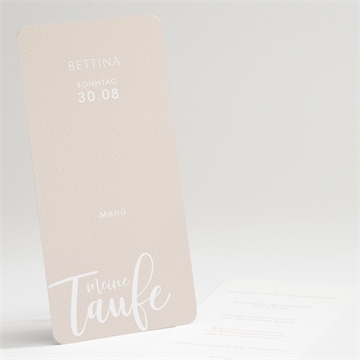 Menükarte Taufe ref. N221112