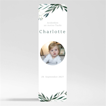 Andenken Taufe pflanzenschmuck - magnet