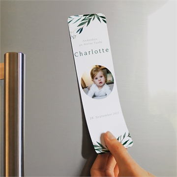 Andenken Taufe pflanzenschmuck - magnet - Vue 2