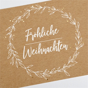 Weihnachtskarte schick in kraft - vue 3