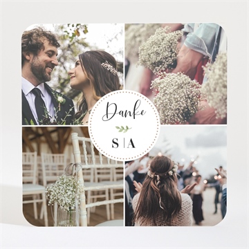 Dankeskarte Hochzeit Ref. N3001652