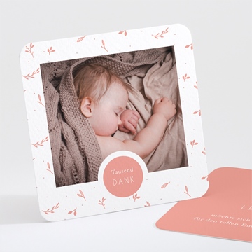 Dankeskarte Geburt augenblicke des lebens