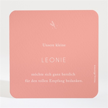 Dankeskarte Geburt augenblicke des lebens - Vue 2