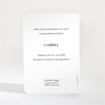 Geburtskarte momentaufnahme - Vue 2