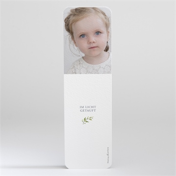 Andenken Taufe im licht getauft - Vue 2