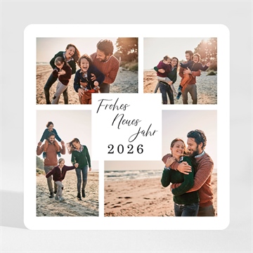 Weihnachtskarte zahlenspiel - magnet