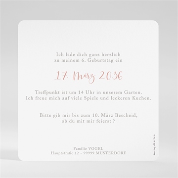 Geburtstagseinladung meine hübsche fotocollage - vue 2