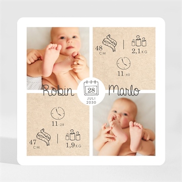 Geburtskarte ref. N35002