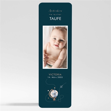 Andenken Taufe reisepass zur taufe - magnet