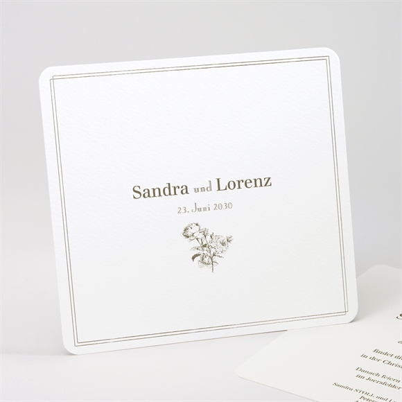 Hochzeitseinladung Traditionell ref.N311186