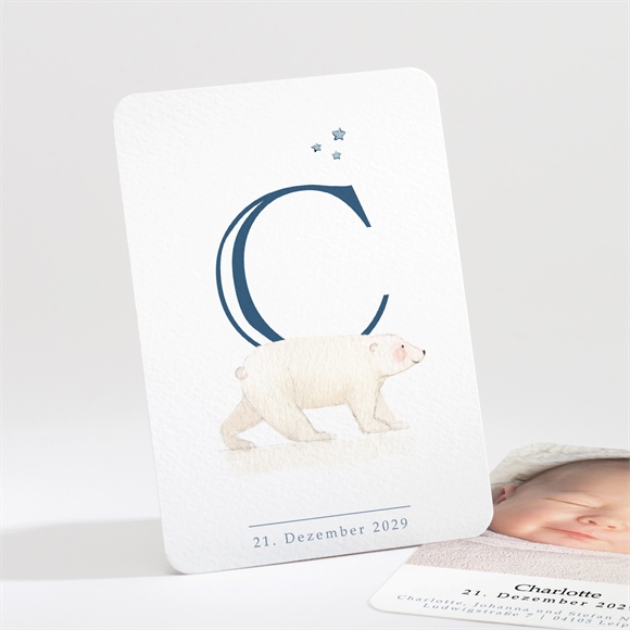 Geburtskarte Kleiner Eisbär ref.N211169
