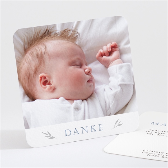 Dankeskarte Taufe Foto Mosaik ref.N30181