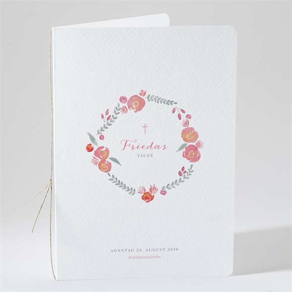 Kirchenheft Taufe Rosenkranz ref.N49187