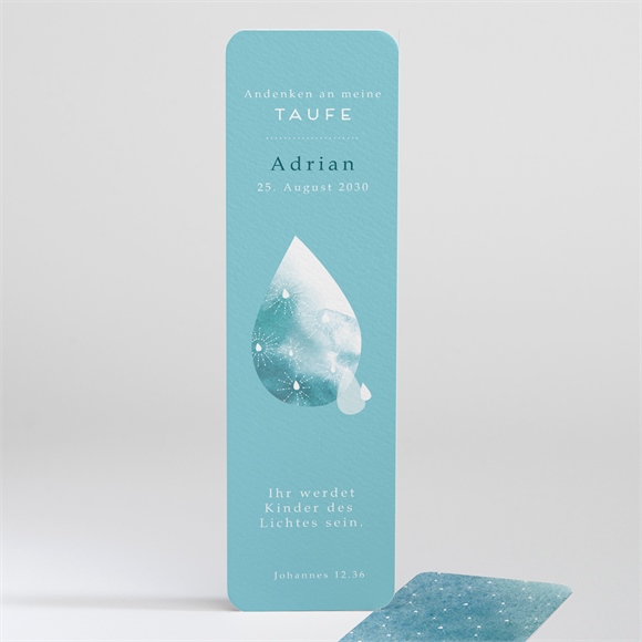 Andenken Taufe Wassertropfen ref.N20138