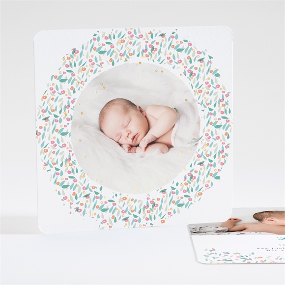 Geburtskarte Blütenpracht ref.N35107