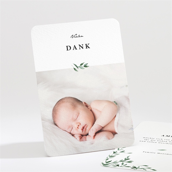 Dankeskarte Geburt Liebenswert ref.N211242