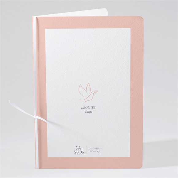 Kirchenheft Taufe Kupfertaube ref.N491149