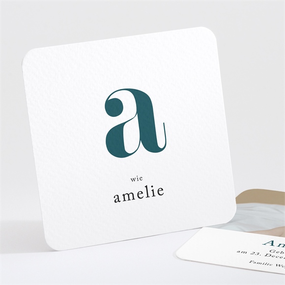 Geburtskarte Hübscher Kinderreim ref.N301247