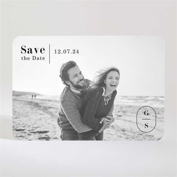 Save the Date Karte Terrakotta - Magnet ref.N11033
