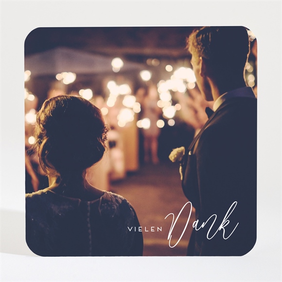 Dankeskarte Hochzeit Vertrauen - Magnet ref.N3001650