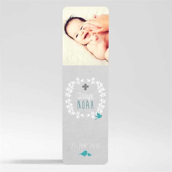 Andenken Taufe Vogelgezwitscher - Magnet ref.N200415