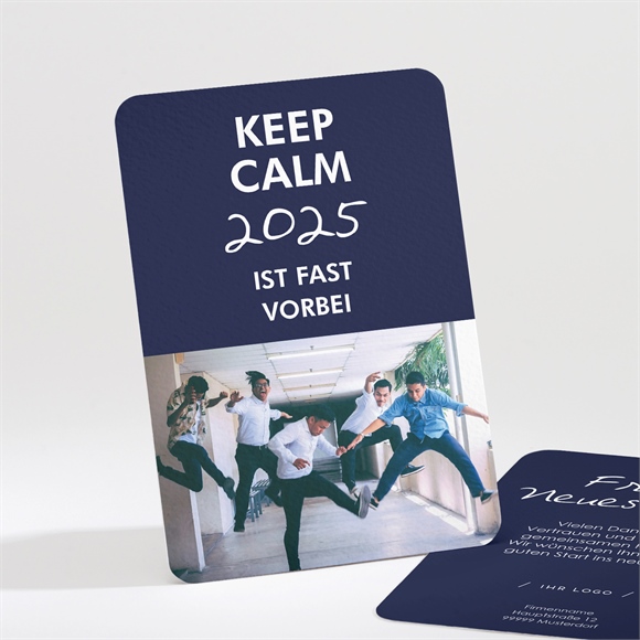 Weihnachtskarte Keep calm ref.N211328