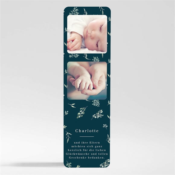 Dankeskarte Geburt Blumenfreude ref.N200383