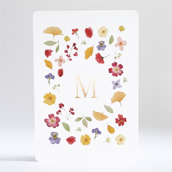 Geburtskarte Herbstharmonie - Gold ref.N241260