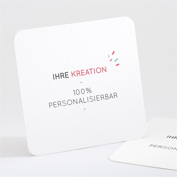 Einladung Hochzeitsjubiläum Blanco 9,5x9,5cm (N301180) ref.N301180