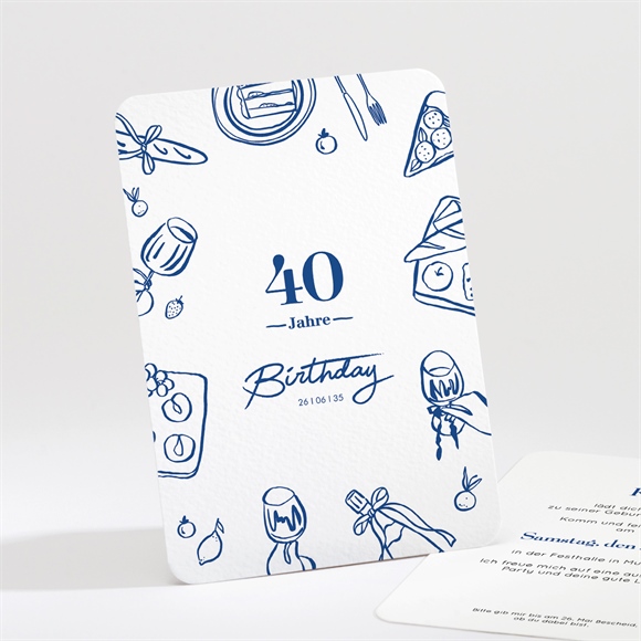 Geburtstagseinladung Dolce Vita ref.N211703