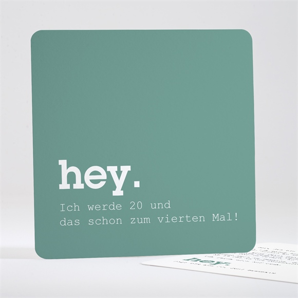 Geburtstagseinladung Hey 80 Jahre ref.N351609