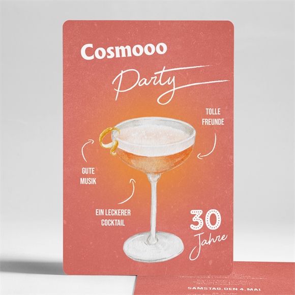 Geburtstagseinladung Cosmo 30 Jahre ref.N241323
