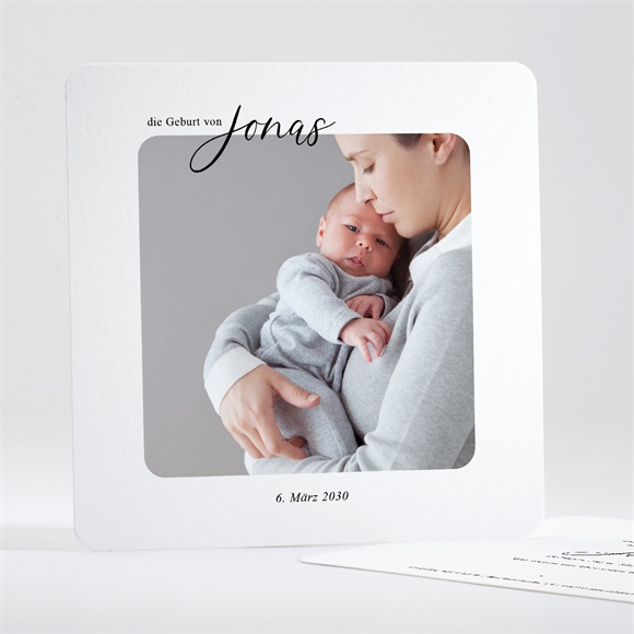 Geburtskarte Moderne Zärtlichkeit ref.N351583